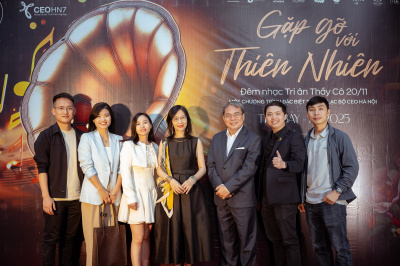 ภาพ Đêm Nhạc Tri Ân 20.11 - Gặp Gỡ Với Thiên Nhiên | CLB CEO HÀ NỘI