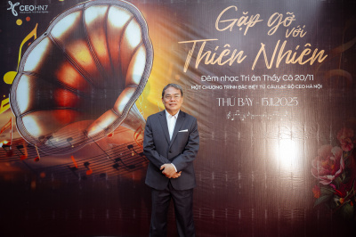 ภาพ Đêm Nhạc Tri Ân 20.11 - Gặp Gỡ Với Thiên Nhiên | CLB CEO HÀ NỘI