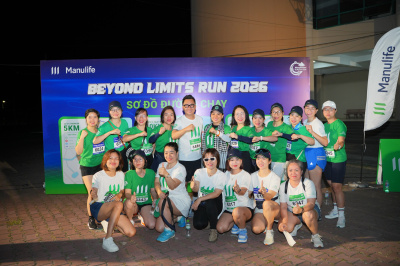 Foto Manulife - Beyond Limits Run 2026 in Can Tho