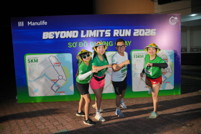 Foto Manulife - Beyond Limits Run 2026 in Can Tho