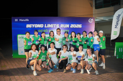 Foto Manulife - Beyond Limits Run 2026 in Can Tho