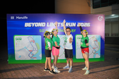Foto Manulife - Beyond Limits Run 2026 in Can Tho