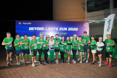 Foto Manulife - Beyond Limits Run 2026 in Can Tho