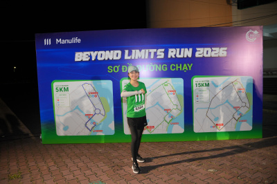 Foto Manulife - Beyond Limits Run 2026 in Can Tho