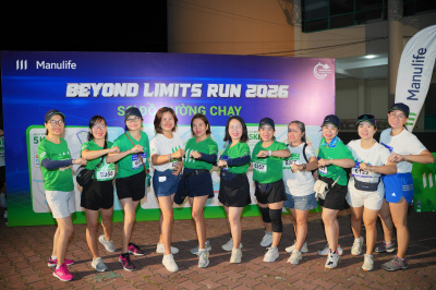 Foto Manulife - Beyond Limits Run 2026 in Can Tho
