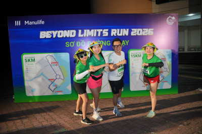 Foto Manulife - Beyond Limits Run 2026 in Can Tho