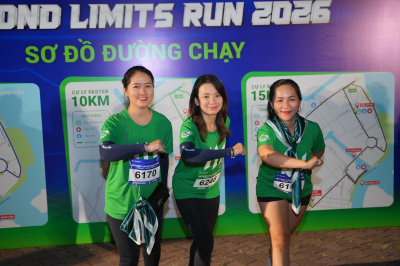 Foto Manulife - Beyond Limits Run 2026 in Can Tho