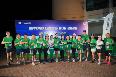 Foto Manulife - Beyond Limits Run 2026 in Can Tho