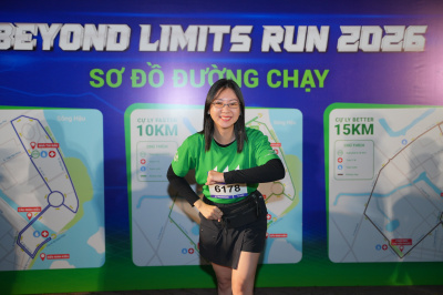 Foto Manulife - Beyond Limits Run 2026 in Can Tho