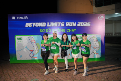 Foto Manulife - Beyond Limits Run 2026 in Can Tho