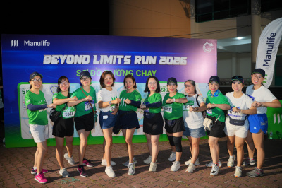 Foto Manulife - Beyond Limits Run 2026 in Can Tho
