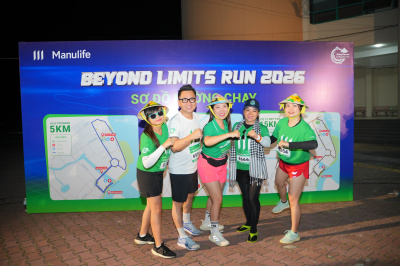 Foto Manulife - Beyond Limits Run 2026 in Can Tho