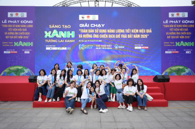 Lễ phát động và giải chạy "Toàn dân sử dụng năng lượng  tiết kiệm hiệu quả và hưởng ứng chiến dịch Giờ Trái Đất năm 2026"の写真