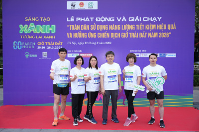 Lễ phát động và giải chạy "Toàn dân sử dụng năng lượng  tiết kiệm hiệu quả và hưởng ứng chiến dịch Giờ Trái Đất năm 2026"の写真