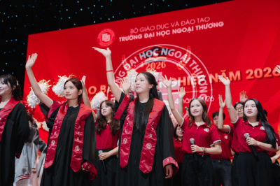 LỄ TRAO BẰNG TỐT NGHIỆP TRƯỜNG ĐẠI HỌC NGOẠI THƯƠNG THÁNG 04-2026 照片