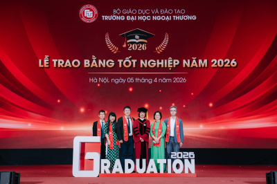 LỄ TRAO BẰNG TỐT NGHIỆP TRƯỜNG ĐẠI HỌC NGOẠI THƯƠNG THÁNG 04-2026 照片