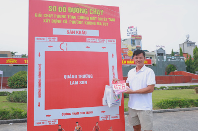 Thanh Hóa - Giải chạy phong trào chung một quyết tâm xây dựng xã, phường không ma tuýの写真